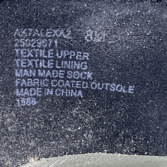 Anne Klein Sport Womens 8M Alexa Slip-On Flats Black-scuff on left toe - Picture 10 of 10